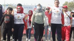 Plt. Wali Kota Bekasi Tri Adhianto Buka Parade Gelaran Energik Ceria Kormi Kota Bekasi