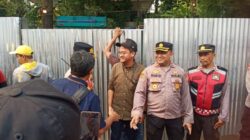 Polri Mengawal Pelaksanaan Eksekusi Lahan Rumah Sedjuk di Jakarta Selatan