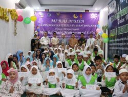 Gema Salawat dan Senyum Ratusan Anak Yatim Hiasi Peringatan Maulid Nabi di Yayasan Mi’raj Mulia