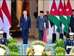 Presiden Prabowo Sambut Raja Yordania dengan Upacara Kenegaraan di Istana Merdeka
