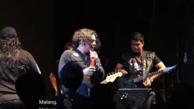 CM Band Meriahkan Konser Musik Rock Lawang Pitu di Tegal