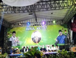 Teh Ike dan Ribuan Warga Desa Sumberjaya Hadiri Haul ke-37 Almarhum H.Sahum