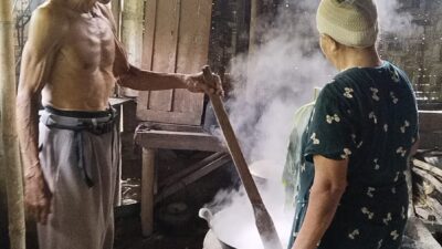 Manisnya Tradisi, Menjaga Silaturahmi Lewat Kuali Dodol/Jenang di Sudut Wangon