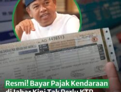 Pemerintah Jawa Barat Permudah Bayar Pajak Kendaraan