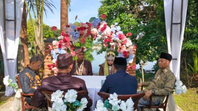 Agnia Rohmatul Qolbiah dan Haritsah Langsungkan Pernikahan di Aula Kentjana Wedding Bogor