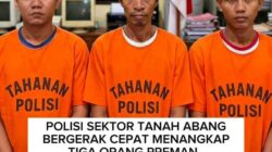 Polisi Bergerak Cepat, 3 Preman Pemeras Tukang Bakso Tanah Abang Diciduk