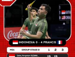 Langkah Garuda Terhenti di Grup D Indonesia Tumbang 1-4 dari Prancis