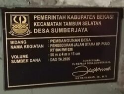 Ike Rahmawati Pasang Prasasti, Simbol Pembangunan Berkelanjutan di Sumberjaya