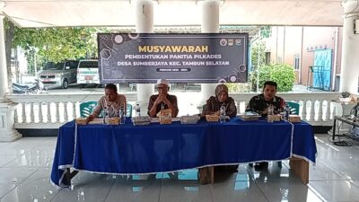 Musyawarah Panitia Pilkades Sumberjaya Digelar Transparan, Warga Diajak Jaga Persatuan