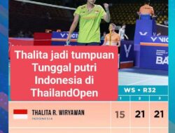 Thalita Ramadhani Sapu Bersih Lawan, Aman dari Tekanan 