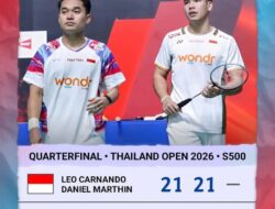 Leonil Singkirkan Wakil Tuan Rumah, Tembus Semi-final dengan Gaya