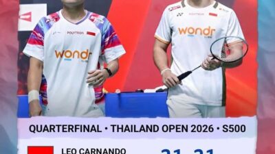 Leonil Singkirkan Wakil Tuan Rumah, Tembus Semi-final dengan Gaya