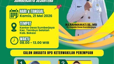 Pemdes Sumberjaya Ajak Warga Sukseskan Pemilihan BPD Keterwakilan Perempuan 2026