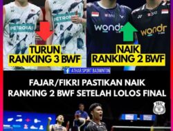 Fajar/Fikri Resmi Rebut Peringkat 2 Dunia! Merah Putih Makin Dekat ke Takhta Ganda Putra