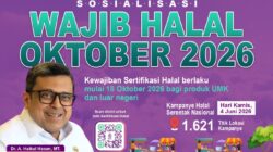 Sosialisasi Wajib Halal 2026: Jawa Barat Siap di 661 Titik Lokasi  