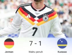 Jerman Mengamuk. Debutan Kurasao Dibantai 7-1 di Piala Dunia 2026