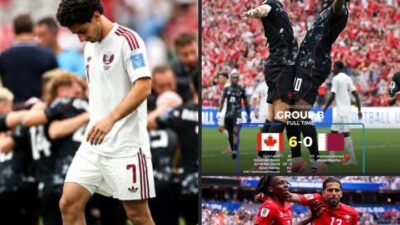 Qatar Babak Belur, Kanada Mengamuk! Klasemen Grup B Piala Dunia 2026 Makin Memanas