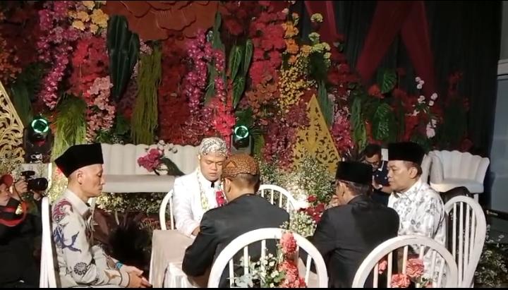 Prosesi akad nikah, Nada & Fitra