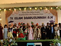 Pentas Seni dan Pelepasan Siswa TK Islam Daarusunnah Al Haroeniyyah Mujjizah Berlangsung Meriah