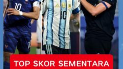 TOP SKOR SEMENTARA PIALA DUNIA 2026