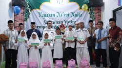lKS Mi’raj Mulia Gelar Santunan Akbar Muharram 1448 H, Ratusan Yatim dan Dhuafa Terima Santunan