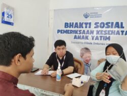 YAKAB Gelar Bakti Sosial Pemeriksaan Kesehatan Gratis 50 Anak Yatim, Ajak Donatur Jadi Pahlawan Kesehatan