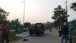 Jalan Flyover Sumberjaya–Gabus di Pasang 30 Tiang PJU, Lalu-lintas Menjadi Terang