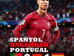 Spanyol Lolos ! Gol Menit Akhir Singkirkan Portugal, Mimpi Ronaldo Berakhir 