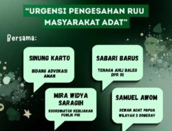 RUU Masyarakat Adat Kian Dekat, Baleg DPR RI Tegaskan Proses Terus Berjalan, AMAN Dorong Percepatan Pengesahan