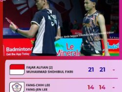 Fajar/Fikri Tembus Perempat Final Japan Open 2026, Tantang Lane/Vendy Selanjutnya