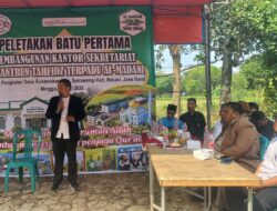 Tonggak Baru Pendidikan Islam, Yayasan Bangkit Mulai Bangun Pesantren Terpadu Al Madani
