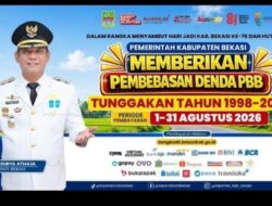Bekasi Bebaskan Denda PBB Sambut HUT Ke-76 dan HUT RI ke-81