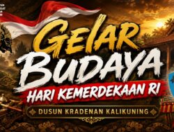 Gelar Budaya Dusun Kradenan Kalikuning Semarakkan HUT ke – 81 RI