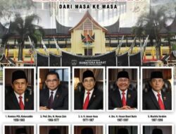 Jejak Kepemimpinan Gubernur Sumatera Barat dari Masa ke Masa