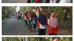 Jalan Sehat dan Senam Massal Meriahkan HUT ke-81 RI di Karangjati