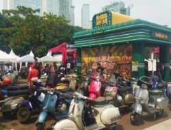 JAM60NAS Ke-2 Gema di Jakarta! Ribuan Pecinta Vespa 60-an Tumpah Ruah di Museum Satria Mandala