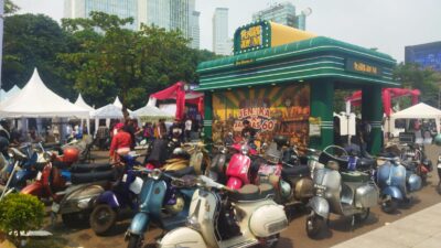 JAM60NAS Ke-2 Gema di Jakarta! Ribuan Pecinta Vespa 60-an Tumpah Ruah di Museum Satria Mandala