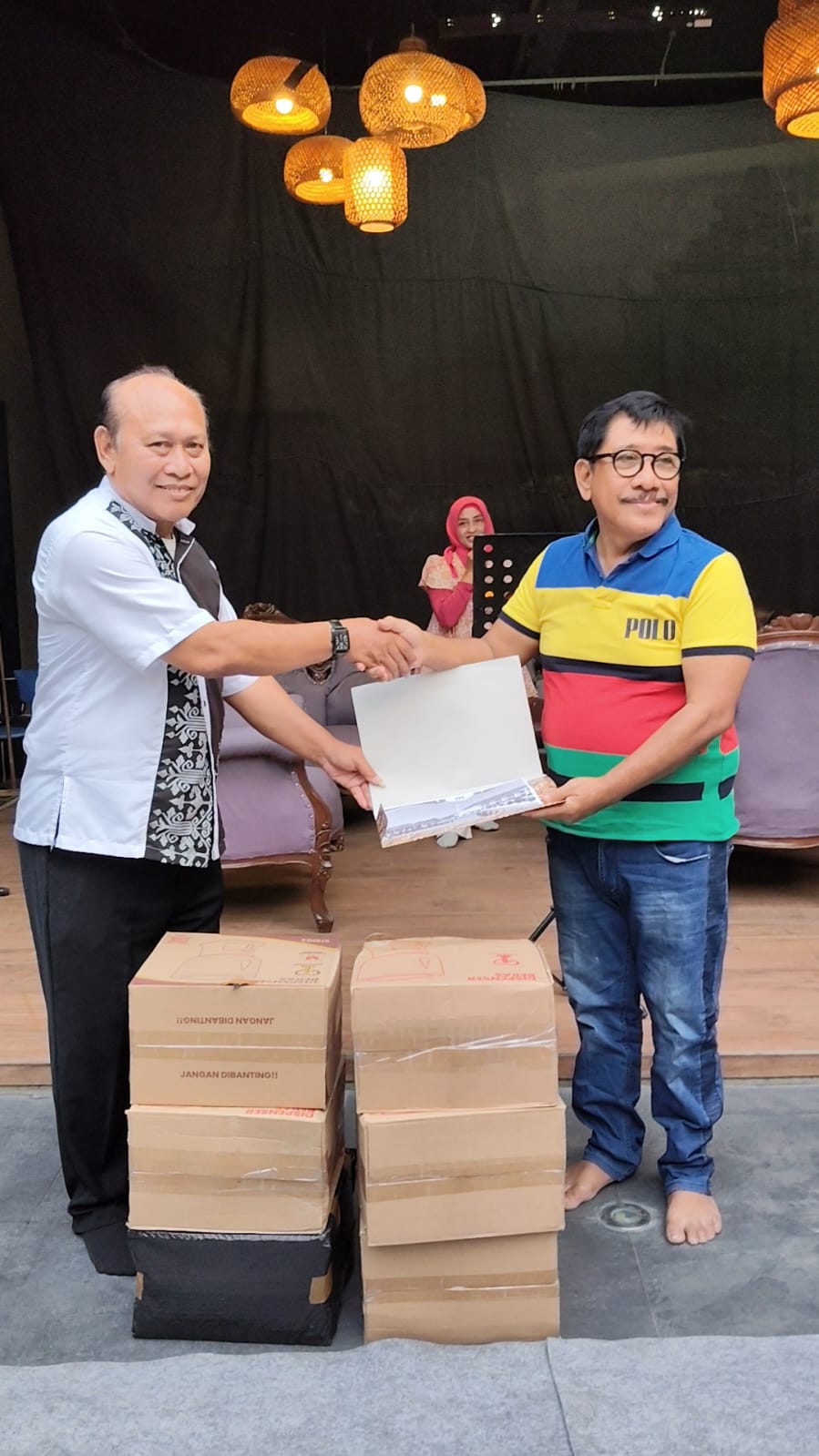 Leles Sudarmanto Mangun Nagoro berikan apresiasi kepada panitia HUT RI ke 81