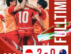 Garuda Muda Tumbangkan Australia, Indonesia Lolos ke Putaran Final Piala Asia U-20