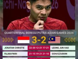 Tim Putra Indonesia Melaju ke Semifinal Asian Games 2026